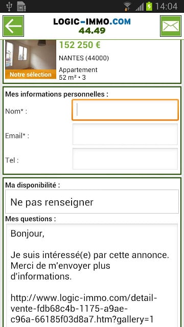 Logic-immo.com Nantes Angers截图2