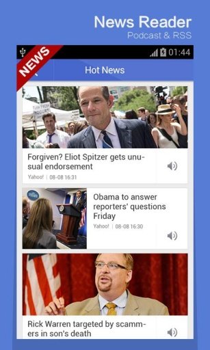 News Reader: Podcast &amp; RSS截图9