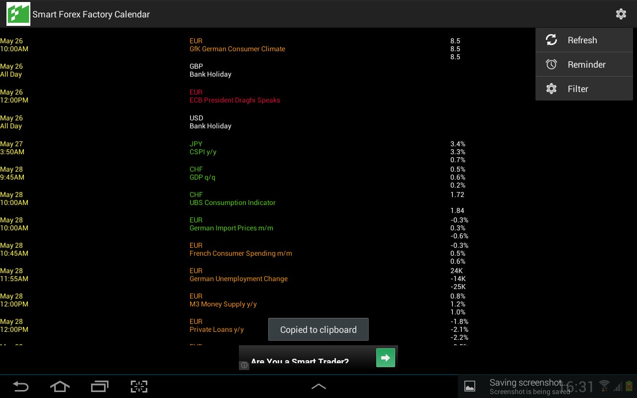 Smart Forex Factory Calendar截图10