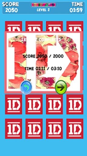 One Direction 1D Memory Game截图1