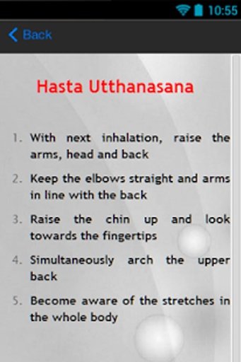 Surya Namaskar { Sun Salute }截图1