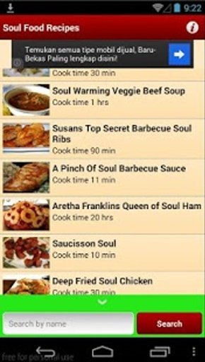 Soul Food Recipes截图2