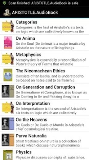 ARISTOTLE.AudioBook截图3