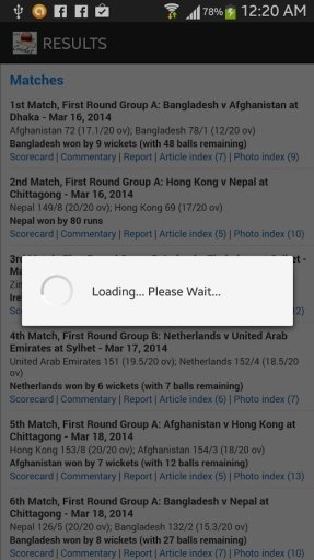 LIVE CRICKET 2014 HD截图5