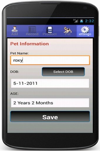 Pet Vaccination Card截图2