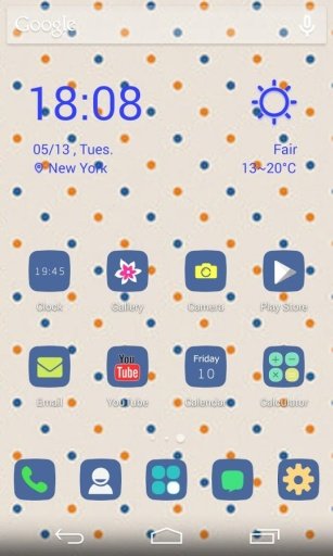 Blue - Solo Launcher Theme截图3