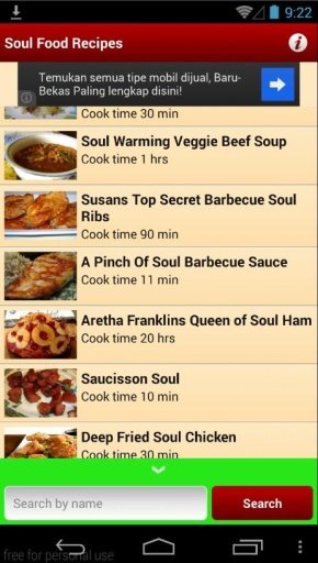 Soul Food Recipes截图5