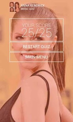 Anna Kendrick Music Quiz截图1