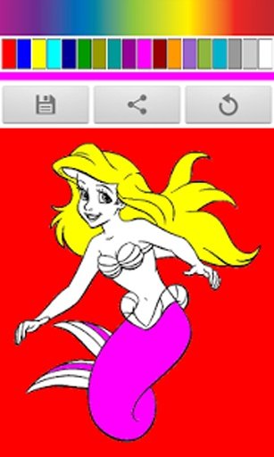 Princess Girls Coloring截图4