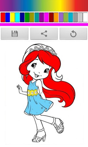 Princess Girls Coloring截图1