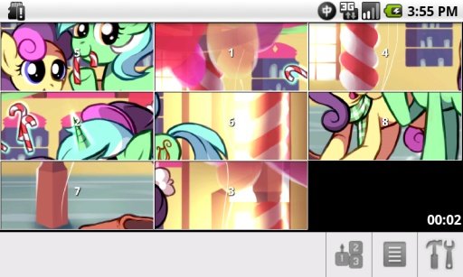 Little Pony Slide Puzzle截图9