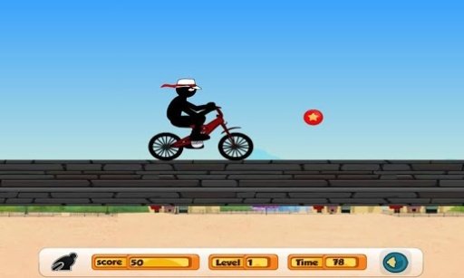 Stunt Dirt Bike -Stickman Rush截图5