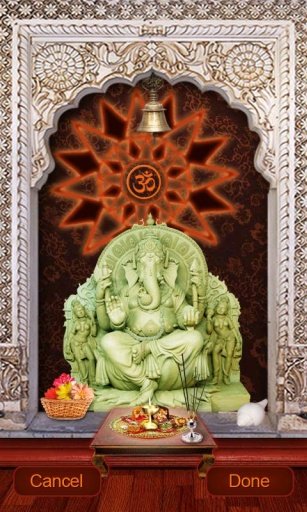 Ganesha Ji Temple 3d Lwp截图5