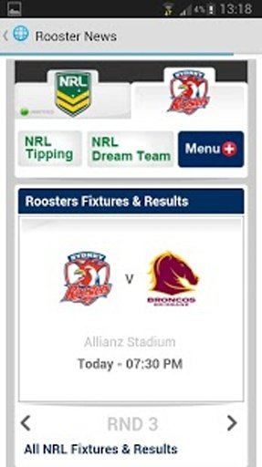 Sydney Roosters News截图3