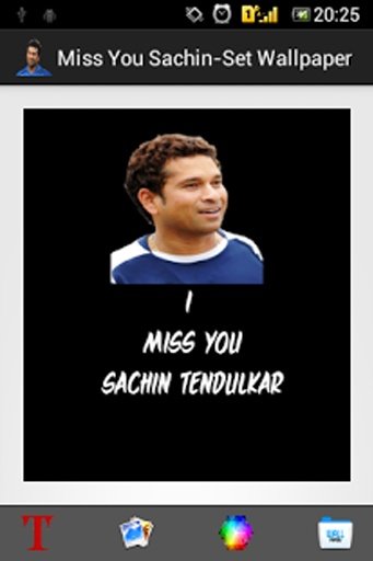 Sachin-Miss You -Set Wallpaper截图3