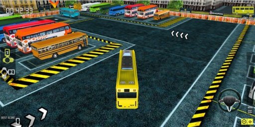 Bus Parking 3D - School Bus截图5