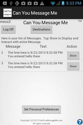 Can You Message Me截图3