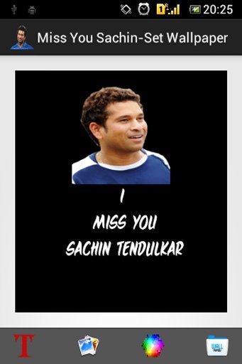 Sachin-Miss You -Set Wallpaper截图2