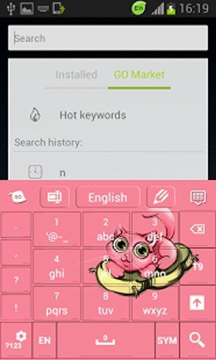 可爱的猫键盘截图8