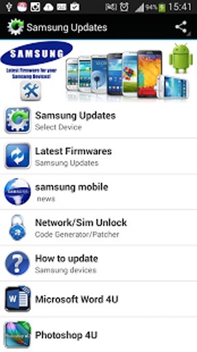 Samsung Firmwares & Updates截图1