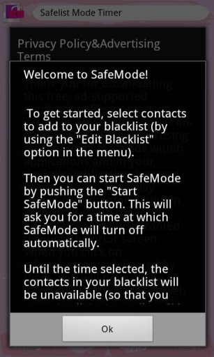 Safelist Mode Timer截图6