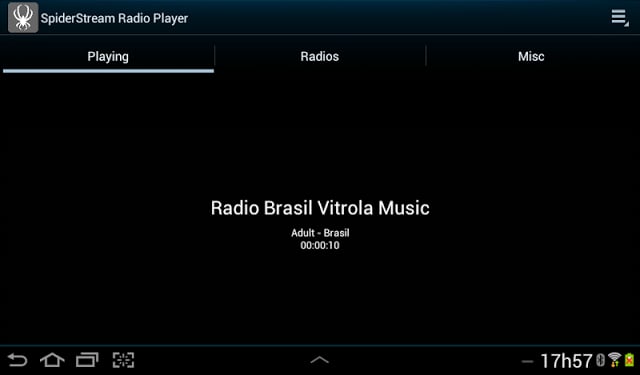 SpiderStream Radio - beta截图1