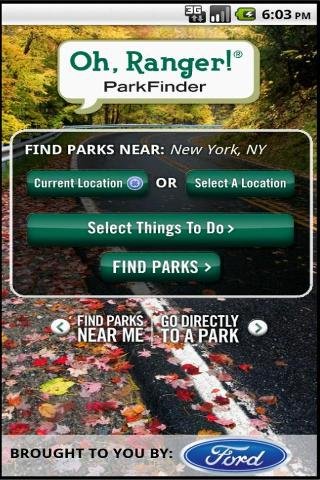 Oh, Ranger! ParkFinder截图2