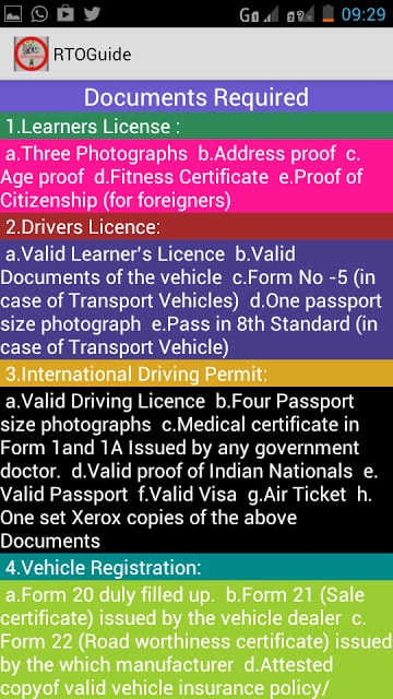 RTO - Traffic rules Guide Book截图6