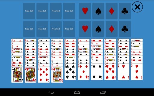 FreeCell Two Decks截图2