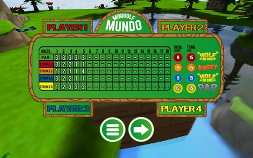 Mini Golf Mundo Free截图2