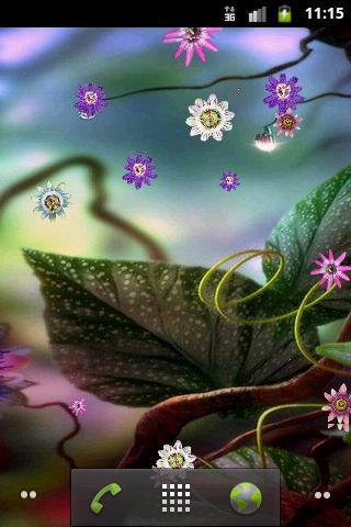 Passion Flower Live Wallpaper截图3