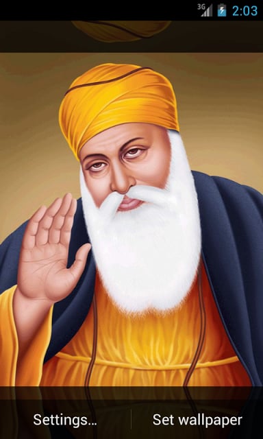 Satnam Waheguru Ji 3D LWP截图5