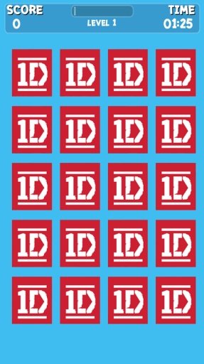 One Direction 1D Memory Game截图4