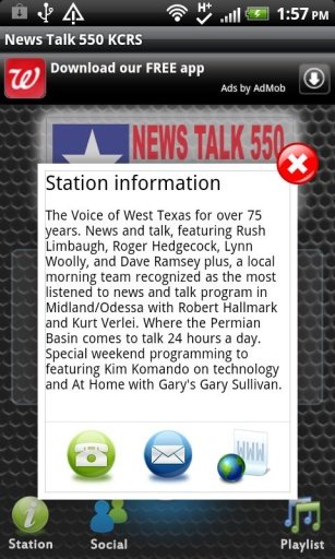 News Talk 550 KCRS截图2