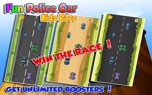 Fun Police Car Kids Race截图2