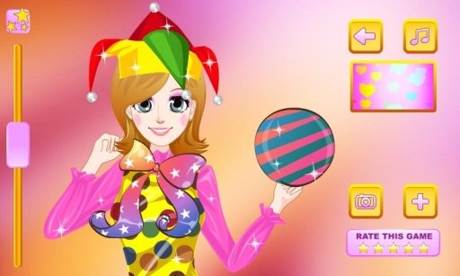 Cute Clown Girl Dress Up截图2