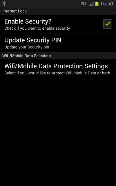 Internet(Data/Wifi) Lock Lite截图2