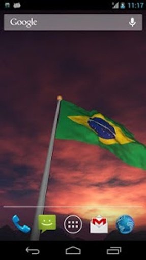 Real Brazil Flag Free截图4