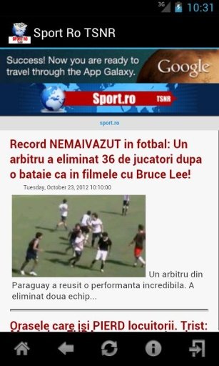 SportRo TSNR截图2