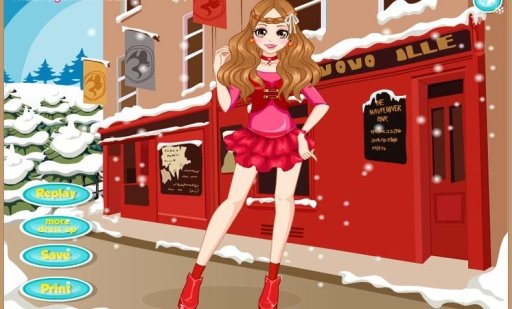 barbie winter dressup截图6