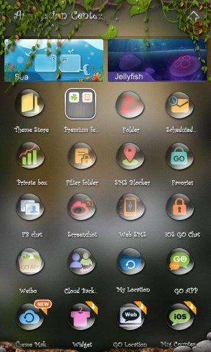 GO SMS Pro Dryad Super ThemeEX截图2