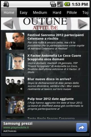 Outune - Musica news e video截图1