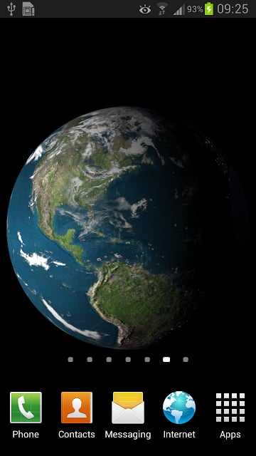 Earth Live Wallpaper 3d截图1