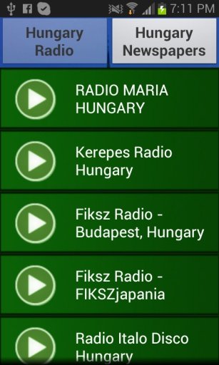 Hungary Radio and Newspaper截图2