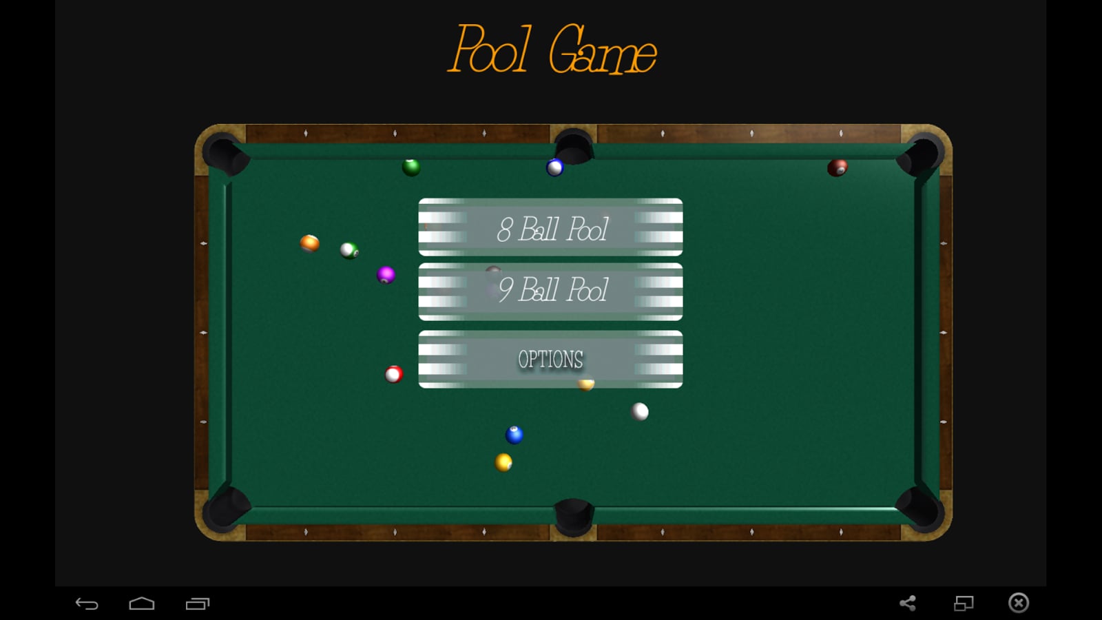 Pool Billiards Game 3D截图2