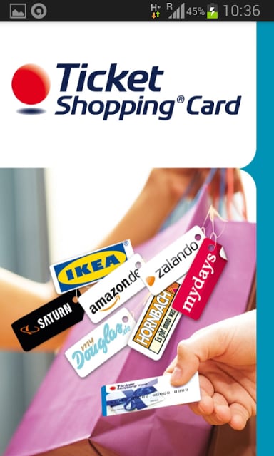 Ticket Shopping Card Edenred截图10