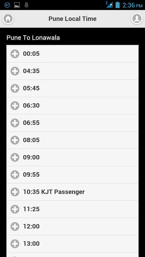 Pune Local Timetable截图2