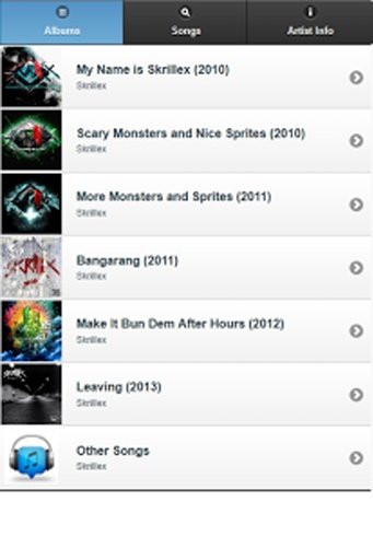 Skrillex All Lyrics截图3