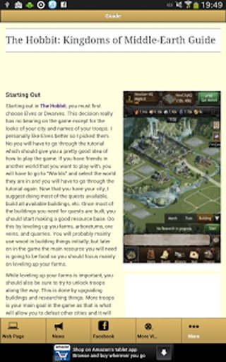 UnOfficial Hobbit Kingdoms Tips截图6