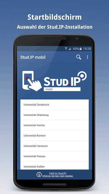 Stud.IP mobil截图1